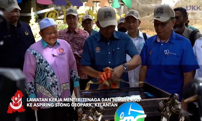 Video Lawatan Kerja Menteri KeTSA ke Aspiring Stong Geopark, Kelantan