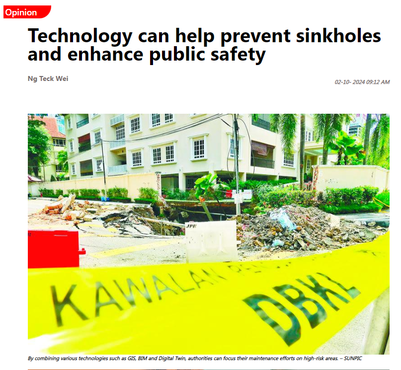 Technology can help prevent sinkholes and enhance public safety