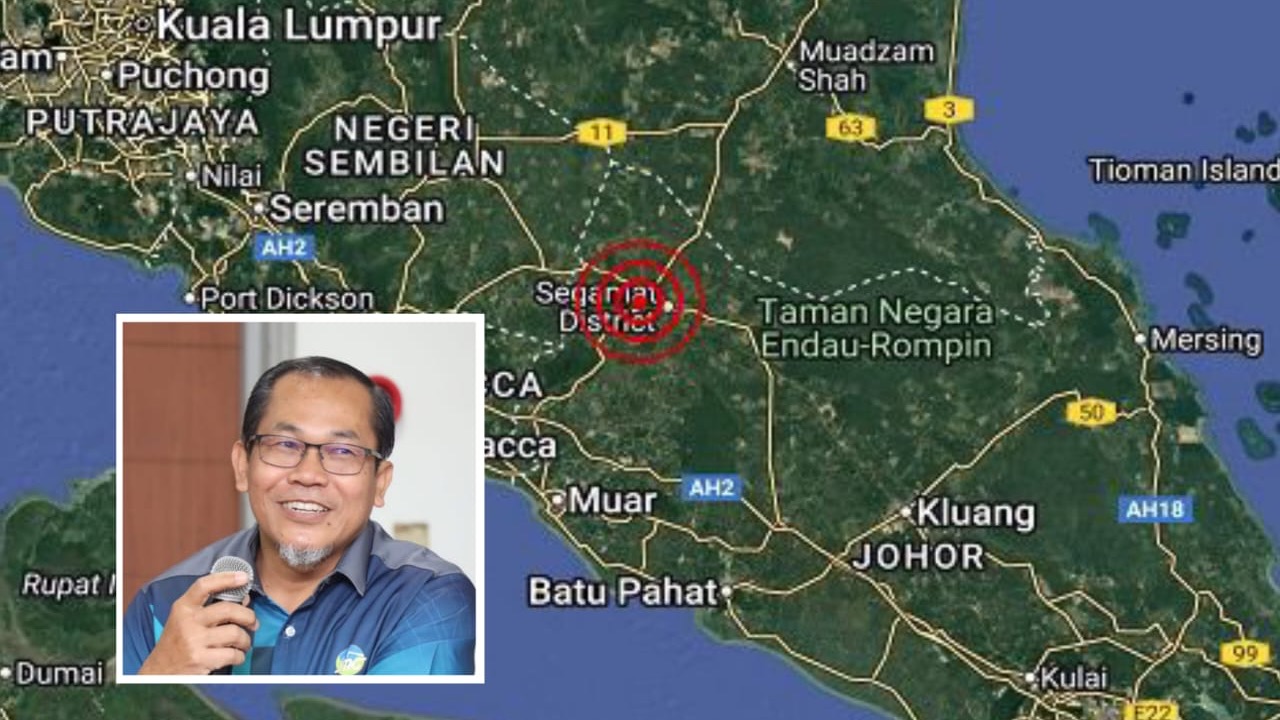 Gempa Segamat: Bukti Fenomena Pengaktifan Semula Sesar Kuno Masih Berlaku - JMG